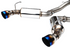 Invidia 2022-2024 Nissan Z 70mm N1 Cat Back Exhaust - TI Tips