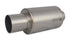 Vibrant Titanium Muffler w/Straight Cut Natural Tip 2.5in. Inlet / 2.5in. Outlet