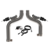 QTP 15-17 Ford Mustang GT 2.5in 304SS Aggressor Cutout Mid Pipe
