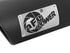 aFe Universal Black Pair Exhaust Tips 3.5in x 4.5in Out x 12in L Clamp-On