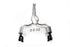 Roush 18-23 Mustang 5.0L V8 Black Tip Cat Back Exhaust Kit (Quad Tip Non-Active)