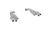MBRP 2018-2025 Ford Mustang 5.0L T304 Race To Street 3" Exhaust Conversion Kit