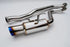 Invidia 2008-2014 WRX/STI Hatch 6mm RACING Titanium Tip Catback Exhaust