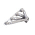 BBK 87-95 Ford F150 Truck 5.8 351 Shorty Unequal Length Exhaust Headers - 1-5/8 Silver Ceramic