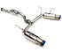 Invidia 2000-2009 Honda S2000 70mm Dual Titanium Tip Catback Exhaust