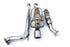Invidia 2006-2011 Honda Civic Si Coupe Q300 Rolled Stainless Steel Tip Catback Exhaust