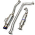 Invidia 2006-2011 Honda Civic Si Coupe 70mm RACING Titanium Tip Catback Exhaust