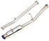 Invidia 2002-2007 WRX/STi 76mm N1 RACING Titanium Tip Catback Exhaust