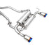 Invidia 2009-2016 Nissan 370Z Gemini Rolled Titanium Tip Catback