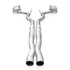 Stainless Works 2024 Ford Mustang GT Catback Quad Tips Legend Sound X-Pipe Performance Connect Exhaust