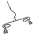 Remark 2022-2023 Honda Civic Sport HB FL2 (Link Loop) 2.5" Catback w/ SS Tips