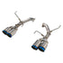 Remark 2022-2024 Subaru WRX 4" Axle Back Exhaust w/ Burnt SS Single Wall Tips