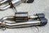 MBRP 2021-2023 BMW M3/M4 3L SS 3" Active AxleBack w/ Carbon Fiber Tips