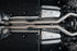 MBRP 2024-2026 Ford Mustang Dark Horse 3" Dual Catback w/ Quad CF Tips - T304