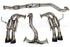 Invidia 2015-2021 Subaru WRX/STI Gemini R400 SS 3" CatBack w/ Quad Tip