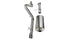 Corsa 2006-2008 Trailblazer SS 6.0L SS 3" Sport CatBack w/ 4" Polished Tip