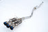 Invidia 2017-2021 Honda Civic SI Coupe Gemini Triple Titanium Tip Cat-back Exhaust