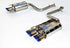Invidia 2015-2021 Lexus RC350/200T Titanium Quad Rolled Tip Axle-Back Exhaust