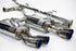 HKS 2016-2021 HONDA CIVIC 1.5L SEDAN FC LEGAMAX Premium Catback w/ Burnt Tips