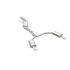 MagnaFlow Sys C/B 12-15 Audi A6 / A7 3.0L V6 SS 2.5in Dual Split Rear Ext 4in Tips