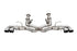 Corsa 2020-2023 Corvette C8 3" Xtreme Catback w/ 4.5" Polish Quad Tips -Deletes stock AFM Valve