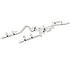 MagnaFlow 1964-66 Ford Mustang 2.5" Exhaust Kit. From Crossmember Back