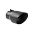 MBRP Black-Coated T304 SS Universal Tip 3" Inlet/4.5" Outlet/8" Length