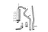 MBRP 2012-2018 Jeep Wrangler 3.6L Alum 2.5" Single Catback w/ 3.75" Tip