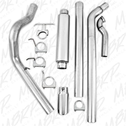 MBRP 1994-1997 Ford F-250/350 7.3L Alum 4" Side Exit Turbo Back w/ 5" Tip