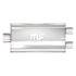 MagnaFlow Universal SS Muffler 22"x5"x11" 3" Center Inlet/3" Dual Outlet