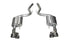 Corsa 2015-2017 Ford Mustang GT 5.0 3" Sport Axle Back w/ Polished Quad Tips