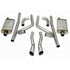 JBA 1965-1966 Ford Mustang CP/FB V8 SS 2.5" Dual Header Back Exhaust (Through Rear Valance)
