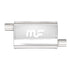 MagnaFlow Universal SS Muffler 2.5" Offset In/Offset Out, 9" Body, 20" Overall