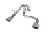 Remark -2022-2023 Ford Bronco Raptor Dual Axle-Back Hi-Clearance w/ Dual Polished Tips - Exhaust Parts Pro - REMRBD-A1063F-06