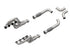 Kooks 2020-2023 GT500 5.2L 2"x3" SS Long Tube Headers w/ Catted Connection Pipes