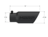 MBRP Black-Coated T304 SS Universal Tip 3" Inlet/4" Outlet/10" Length