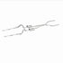 MagnaFlow 1964-66 Ford Mustang 2.5" Exhaust Kit. From Crossmember Back