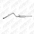 MBRP 2004-2005 Dodge Ram 1500 4.7/5.7L Alum Single Side Catback w/o Tip