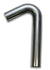Vibrant 3.5in OD x 3in CLR 304 Stainless Steel Tubing 120 Degree Mandrel Bend