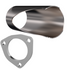 QTP 2.75" Stainless Steel QTP DIY Exhaust Cutout Pipe
