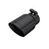 MBRP Universal Black Exhaust Tip 3" Inlet/4" Outlet/8" Length Dual Walled Angled