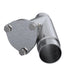 QTP 2.25" Weld-On QTEC Exhaust Cutout Y-Pipe
