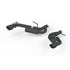 MBRP 2016-2024 Chevy Camaro 2.0/3.6L w/o NPP Black Axle Back w/ 4" Tips