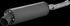 MBRP 1987-1995 Yamaha YFM 350 Moto-4 Black Slip-On Exhaust w/ Utility Muffler