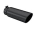 MBRP Black Coated T304 SS Universal Tip 5" Inlet/6" Outlet/18" Length