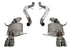 Corsa 2008-2012 BMW M3 E92/E93 4.0L SS 2.5" Sport Cat-Back w/ 3" Polished Tips