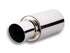 Vibrant TPV Turbo Round Muffler (17" Long) with 4" Round Tip Angle Cut - 3" inlet I.D.