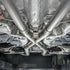 Stainless Works 2018-2023 Jeep TrackHawk 6.2L 3" Catback System X-Pipe Turbo S-Tube Muffler Fits Stock Tips