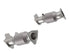 Kooks 2020-2024 Chevrolet Corvette C8 3" Ultra GREEN Catted Connect Pipes