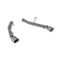 MBRP 2005-2010 Mustang GT/07-10 GT500 2.5" SS Race Axle Back w/ 4" Tips